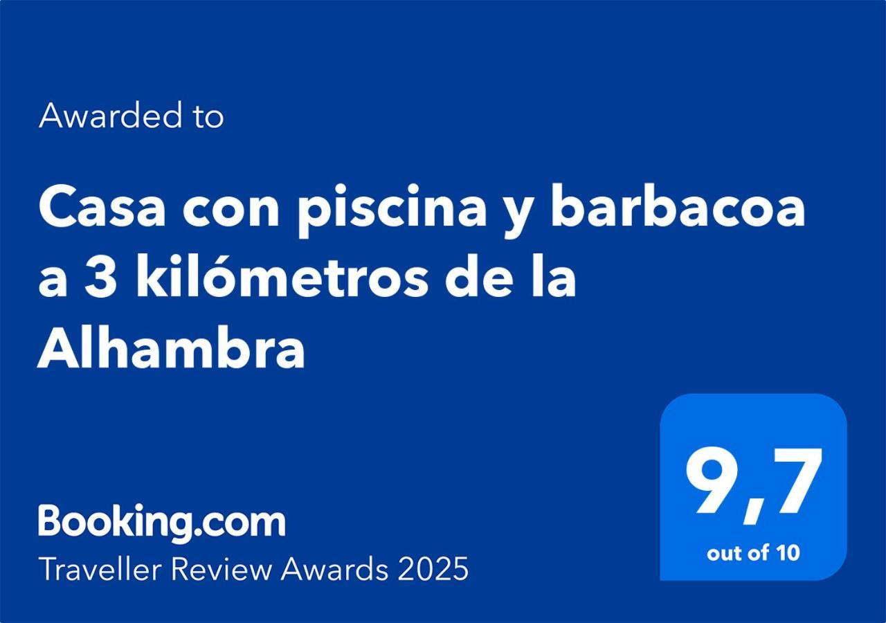 Casa Con Piscina Y Barbacoa A 3 Kilometros De La Alhambra Villa Huétor Vega Dış mekan fotoğraf